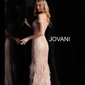JOVANI ~ Rose Good Beaded Dress